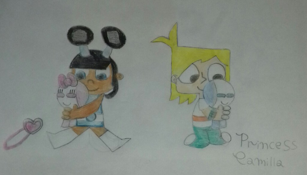 Tommy with Robotboy and Lola with Robotgirl, By Princess Ca…, Princess  Camilla